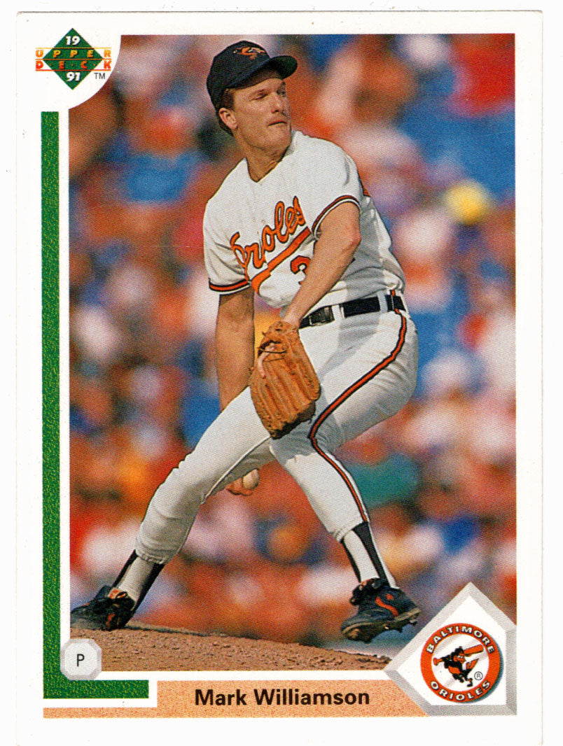 Mark Williamson - Baltimore Orioles (MLB Baseball Card) 1991 Upper Deck # 510 Mint