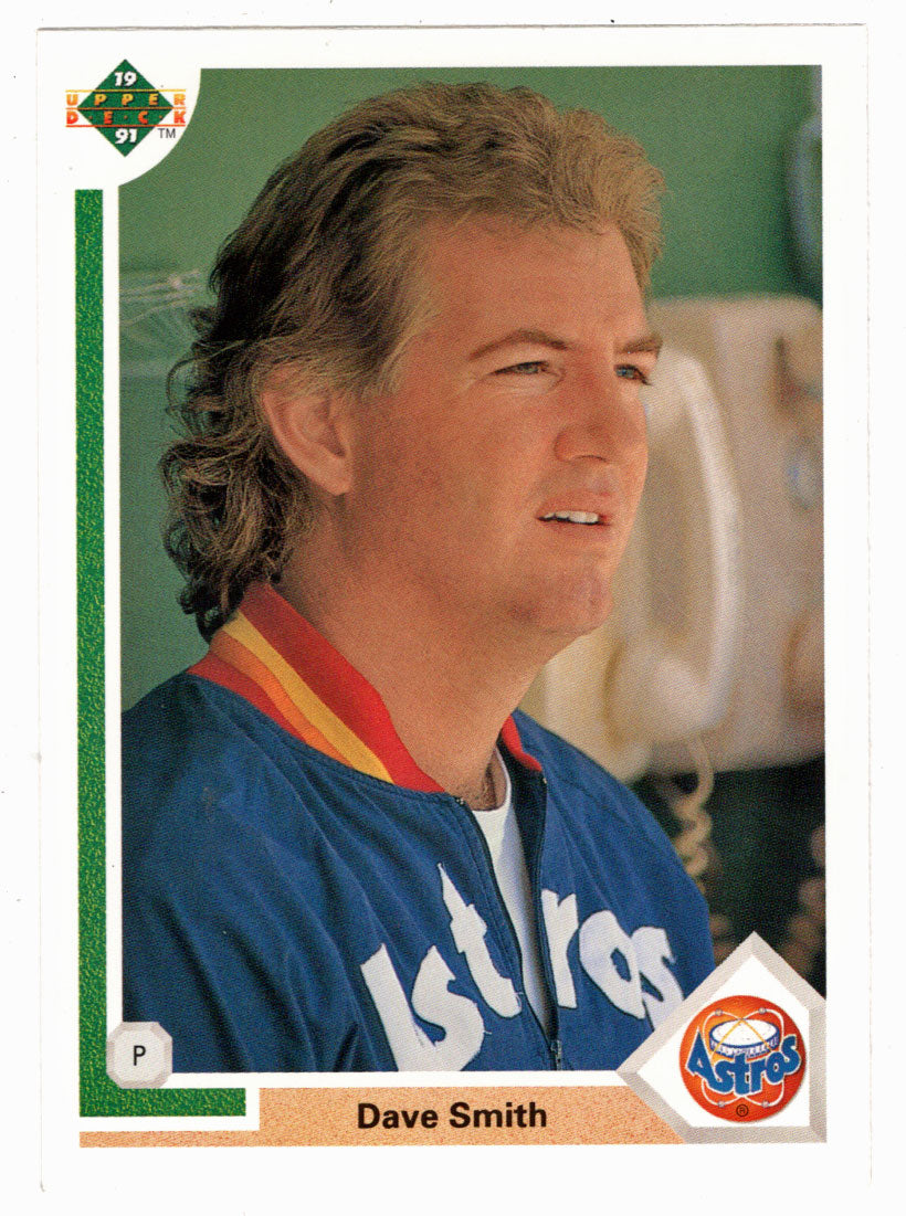 Dave Smith - Houston Astros (MLB Baseball Card) 1991 Upper Deck # 513 Mint