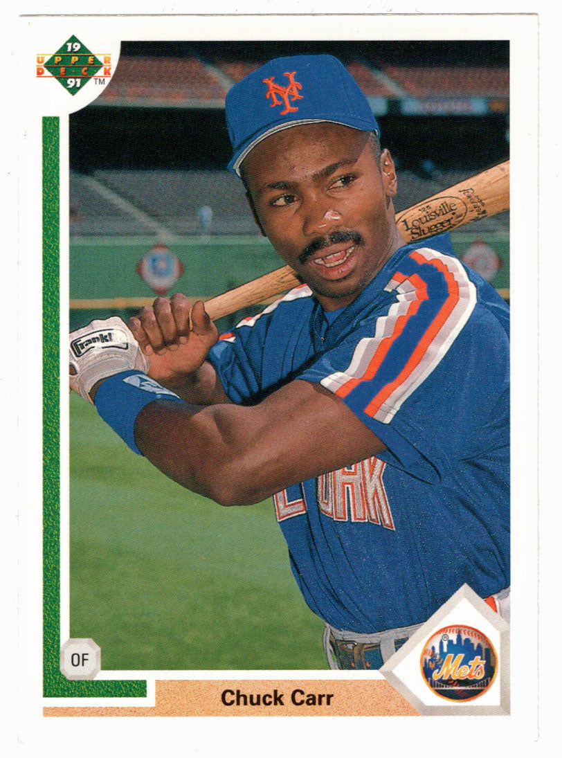Chuck Carr - New York Mets (MLB Baseball Card) 1991 Upper Deck # 514 Mint