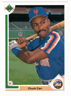 Chuck Carr - New York Mets (MLB Baseball Card) 1991 Upper Deck # 514 Mint