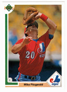 Mike Fitzgerald - Montreal Expos (MLB Baseball Card) 1991 Upper Deck # 516 Mint