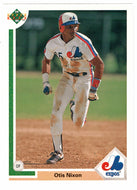 Otis Nixon - Montreal Expos (MLB Baseball Card) 1991 Upper Deck # 520 Mint