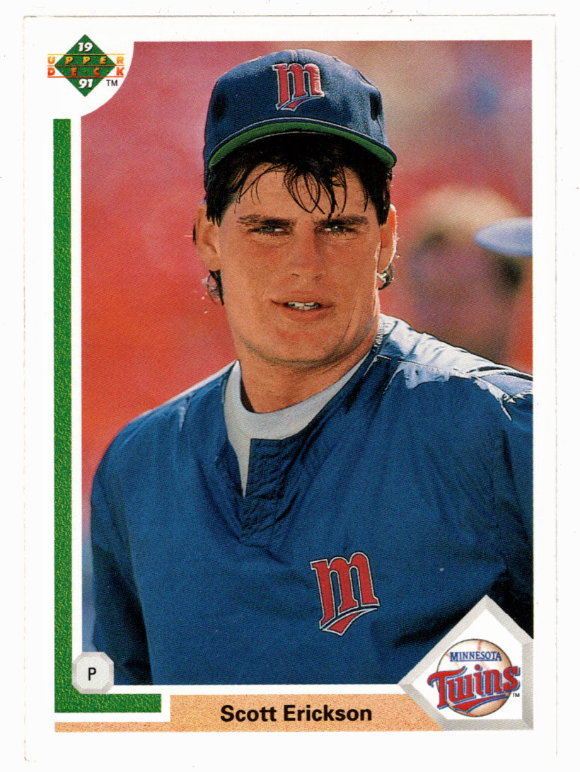 Scott Erickson - Minnesota Twins (MLB Baseball Card) 1991 Upper Deck # 522 Mint