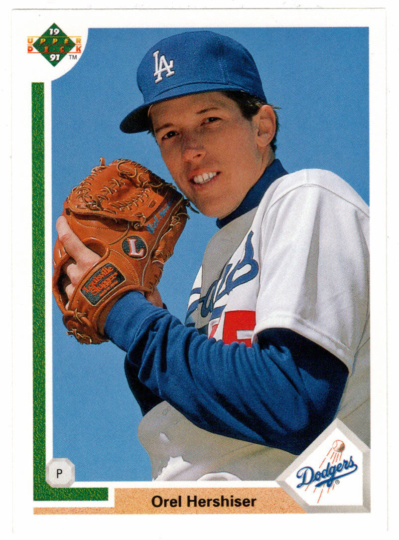 Orel Hershiser - Los Angeles Dodgers (MLB Baseball Card) 1991 Upper Deck # 524 Mint