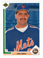 Julio Valera - New York Mets (MLB Baseball Card) 1991 Upper Deck # 534 Mint