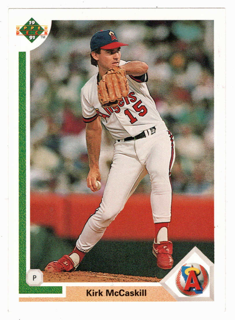 Kirk McCaskill - California Angels (MLB Baseball Card) 1991 Upper Deck # 539 Mint