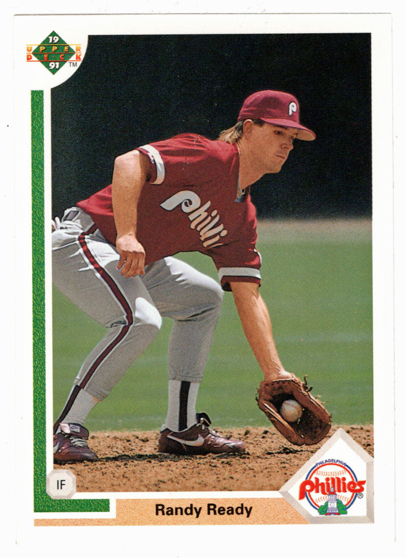 Randy Ready - Philadelphia Phillies (MLB Baseball Card) 1991 Upper Deck # 540 Mint