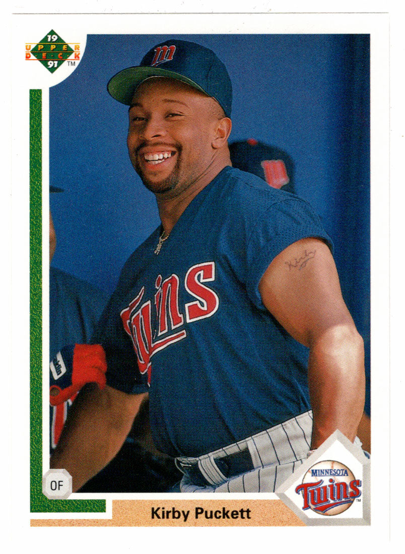 Kirby Puckett - Minnesota Twins (MLB Baseball Card) 1991 Upper Deck # 544 Mint