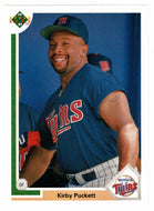 Kirby Puckett - Minnesota Twins (MLB Baseball Card) 1991 Upper Deck # 544 Mint