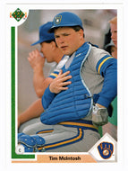 Tim McIntosh - Milwaukee Brewers (MLB Baseball Card) 1991 Upper Deck # 547 Mint