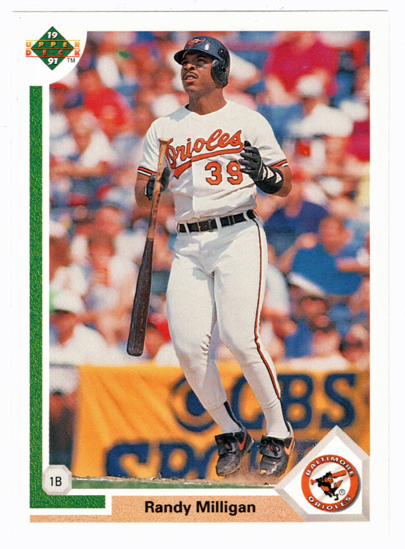 Randy Milligan - Baltimore Orioles (MLB Baseball Card) 1991 Upper Deck # 548 Mint