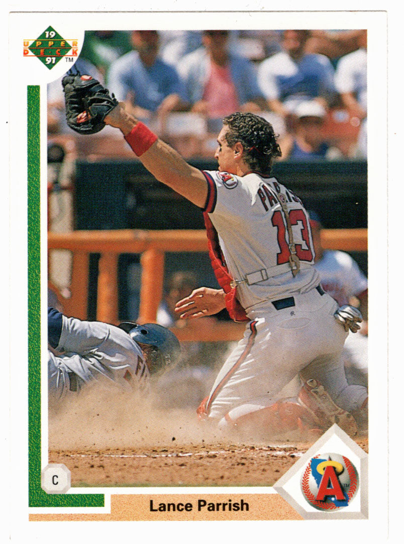 Lance Parrish - California Angels (MLB Baseball Card) 1991 Upper Deck # 552 Mint