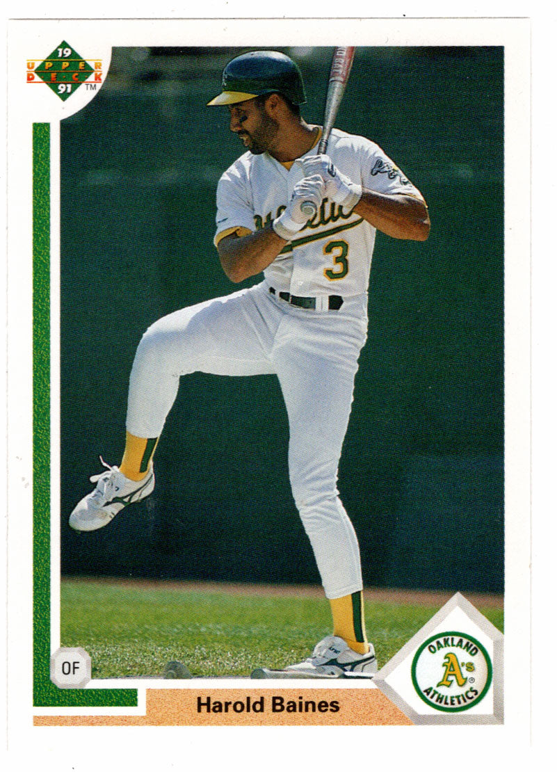 Harold Baines - Oakland Athletics (MLB Baseball Card) 1991 Upper Deck # 562 Mint