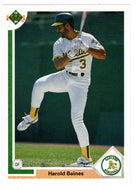 Harold Baines - Oakland Athletics (MLB Baseball Card) 1991 Upper Deck # 562 Mint