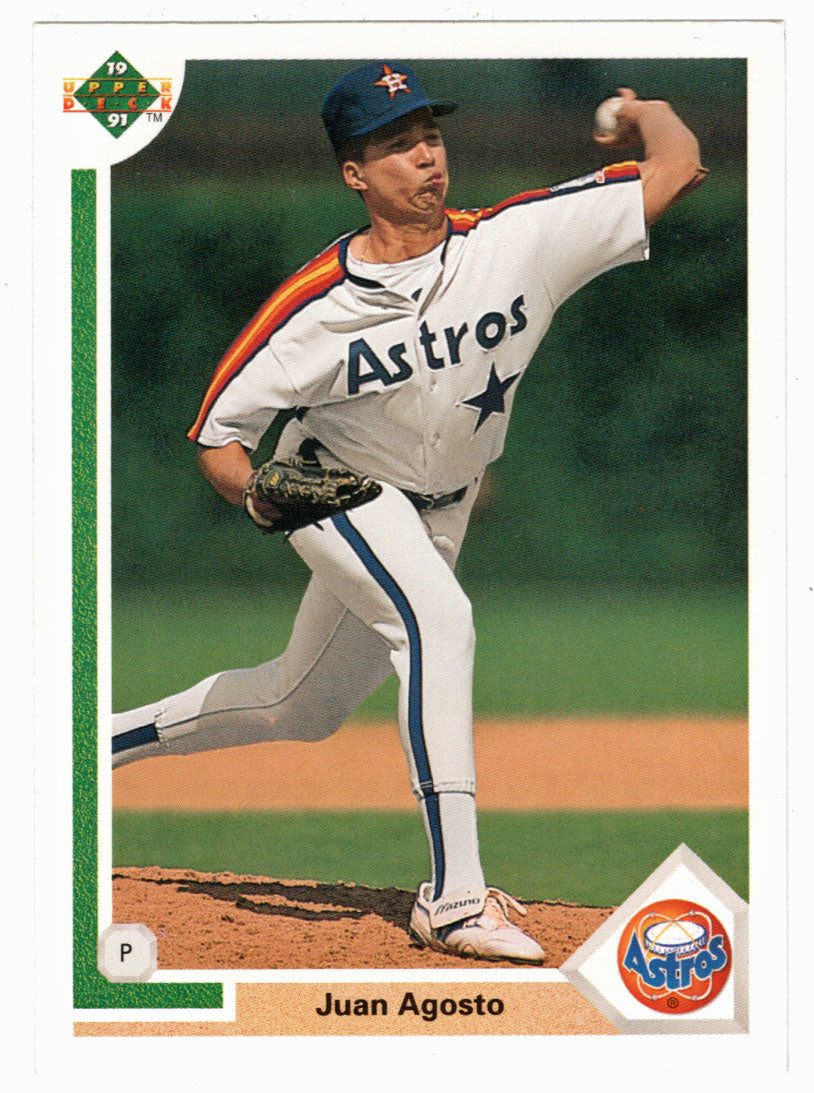 Juan Agosto - Houston Astros (MLB Baseball Card) 1991 Upper Deck # 569 Mint
