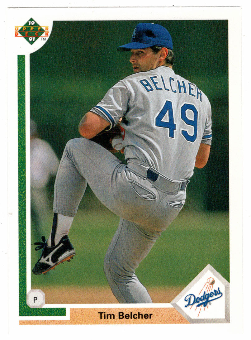 Tim Belcher - Los Angeles Dodgers (MLB Baseball Card) 1991 Upper Deck # 576 Mint