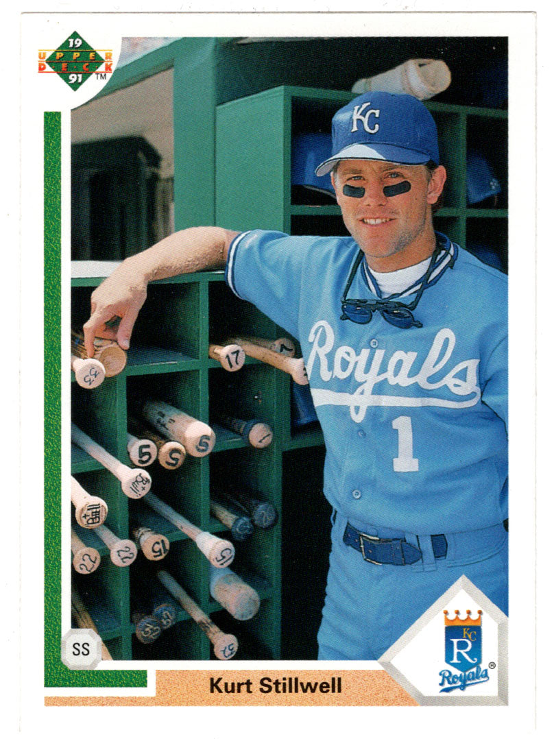 Kurt Stillwell - Kansas City Royals (MLB Baseball Card) 1991 Upper Deck # 587 Mint