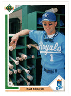 Kurt Stillwell - Kansas City Royals (MLB Baseball Card) 1991 Upper Deck # 587 Mint