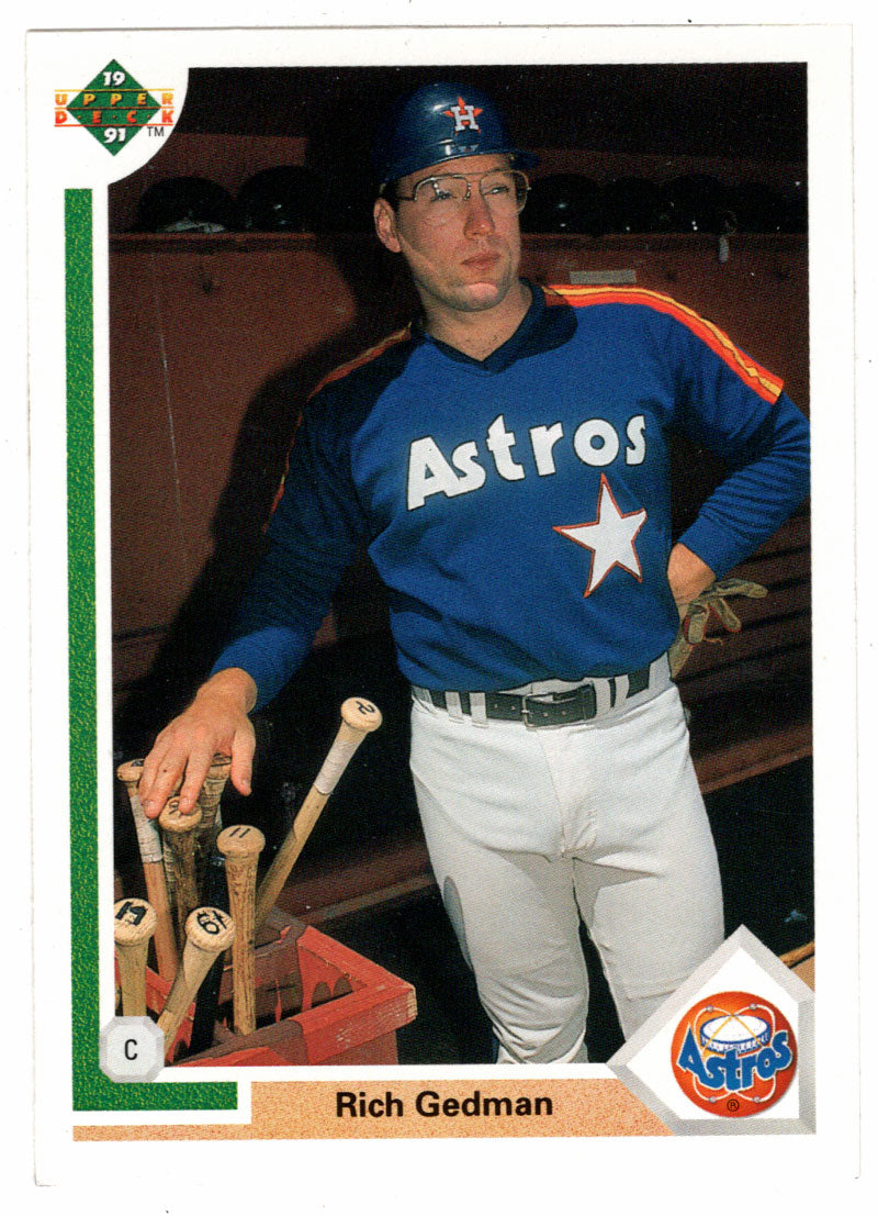 Rich Gedman - Houston Astros (MLB Baseball Card) 1991 Upper Deck # 588 Mint