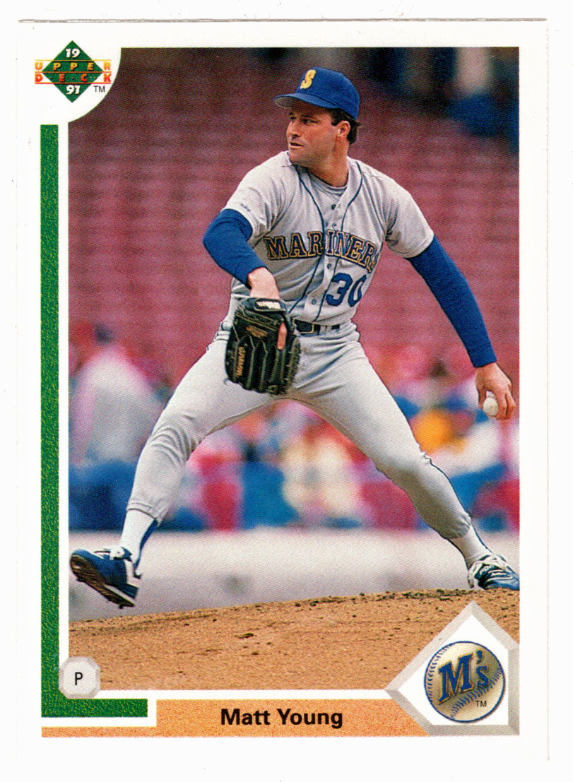 Matt Young - Seattle Mariners (MLB Baseball Card) 1991 Upper Deck # 591 Mint