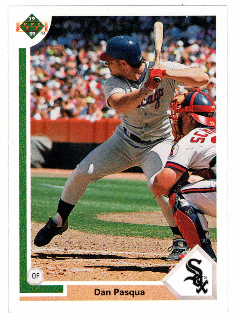 Dan Pasqua - Chicago White Sox (MLB Baseball Card) 1991 Upper Deck # 605 Mint