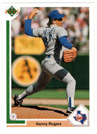 Kenny Rogers - Texas Rangers (MLB Baseball Card) 1991 Upper Deck # 606 Mint