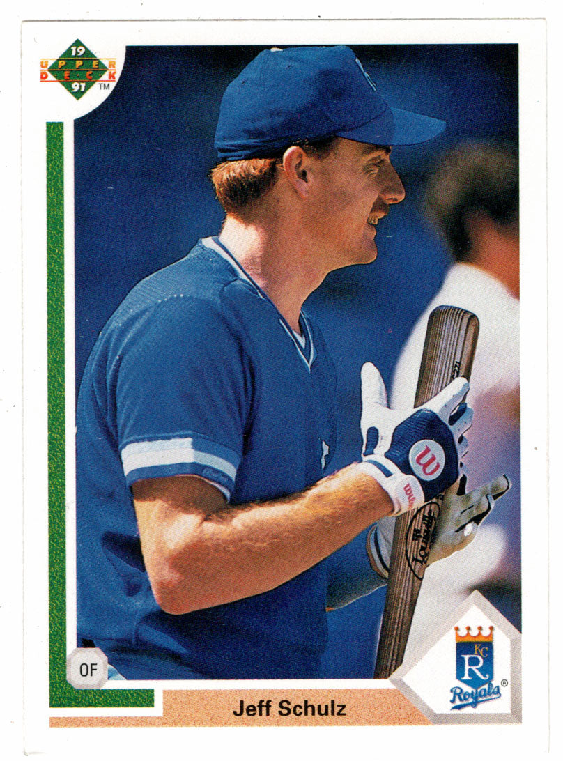 Jeff Schulz RC - Kansas City Royals (MLB Baseball Card) 1991 Upper Deck # 607 Mint