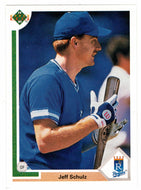 Jeff Schulz RC - Kansas City Royals (MLB Baseball Card) 1991 Upper Deck # 607 Mint