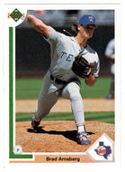 Brad Arnsberg - Texas Rangers (MLB Baseball Card) 1991 Upper Deck # 608 Mint
