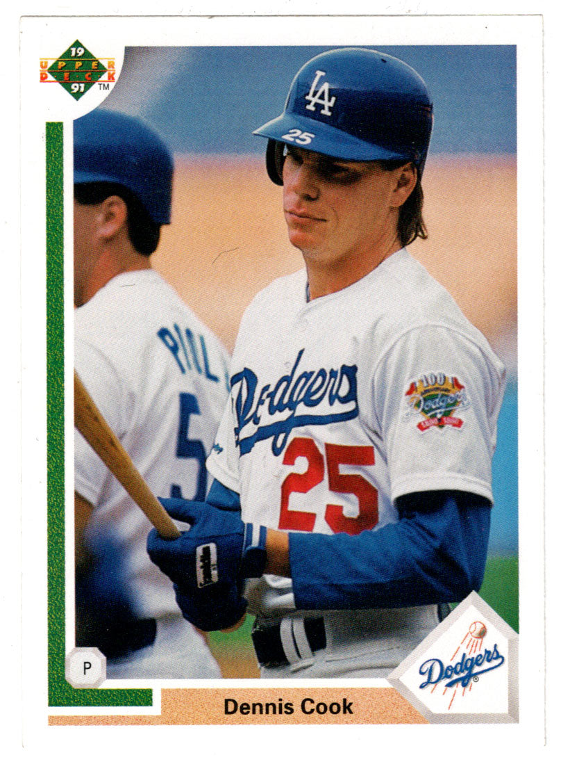 Dennis Cook - Los Angeles Dodgers (MLB Baseball Card) 1991 Upper Deck # 612 Mint
