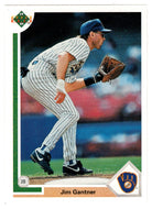 Jim Gantner - Milwaukee Brewers (MLB Baseball Card) 1991 Upper Deck # 618 Mint