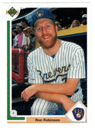 Ron Robinson - Milwaukee Brewers (MLB Baseball Card) 1991 Upper Deck # 620 Mint