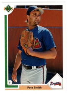 Pete Smith - Atlanta Braves (MLB Baseball Card) 1991 Upper Deck # 622 Mint