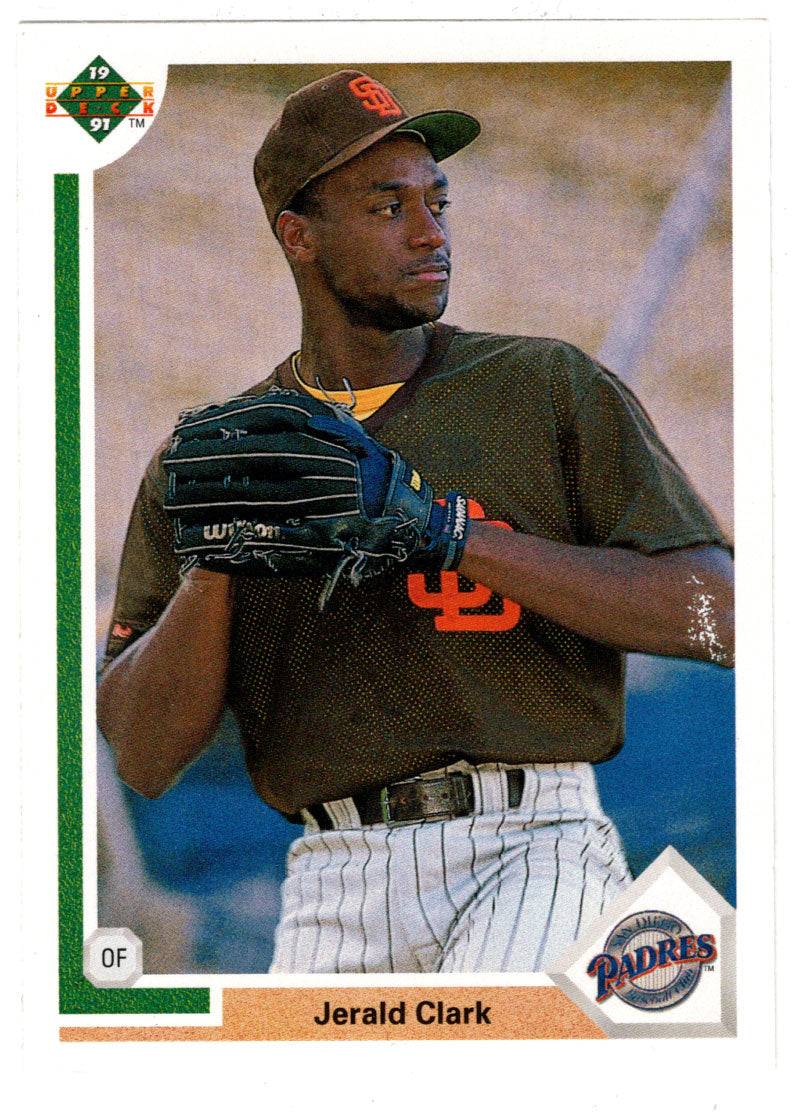 Jerald Clark - San Diego Padres (MLB Baseball Card) 1991 Upper Deck # 624 Mint