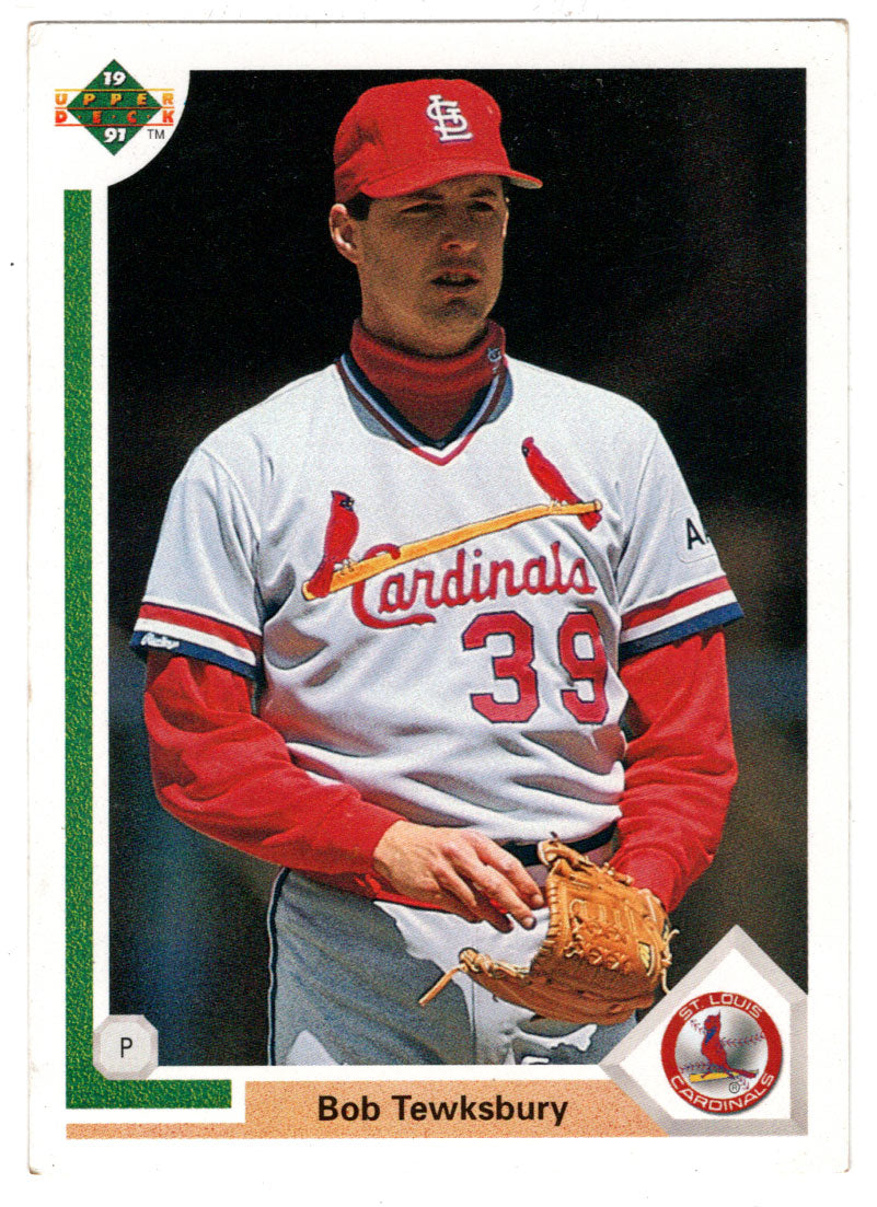 Bob Tewksbury - St. Louis Cardinals (MLB Baseball Card) 1991 Upper Deck # 630 Mint