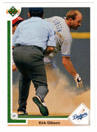 Kirk Gibson - Los Angeles Dodgers (MLB Baseball Card) 1991 Upper Deck # 634 Mint