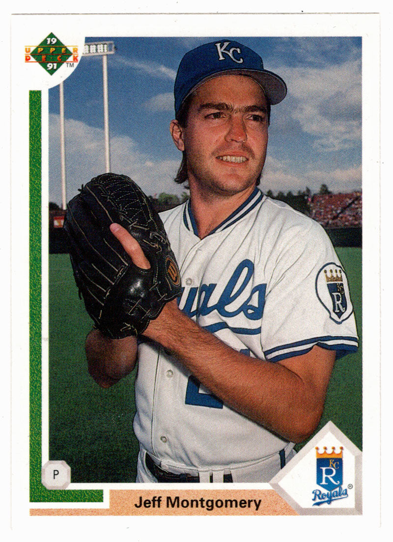 Jeff Montgomery - Kansas City Royals (MLB Baseball Card) 1991 Upper Deck # 637 Mint