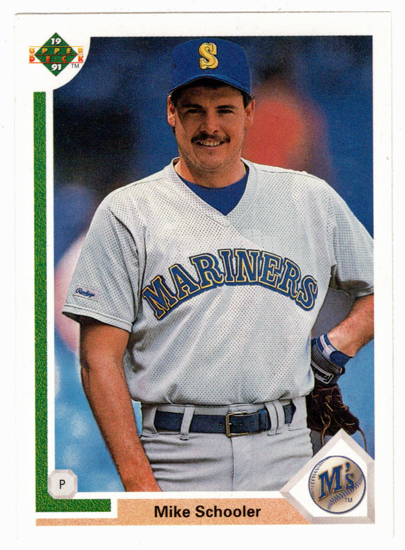 Mike Schooler - Seattle Mariners (MLB Baseball Card) 1991 Upper Deck # 638 Mint