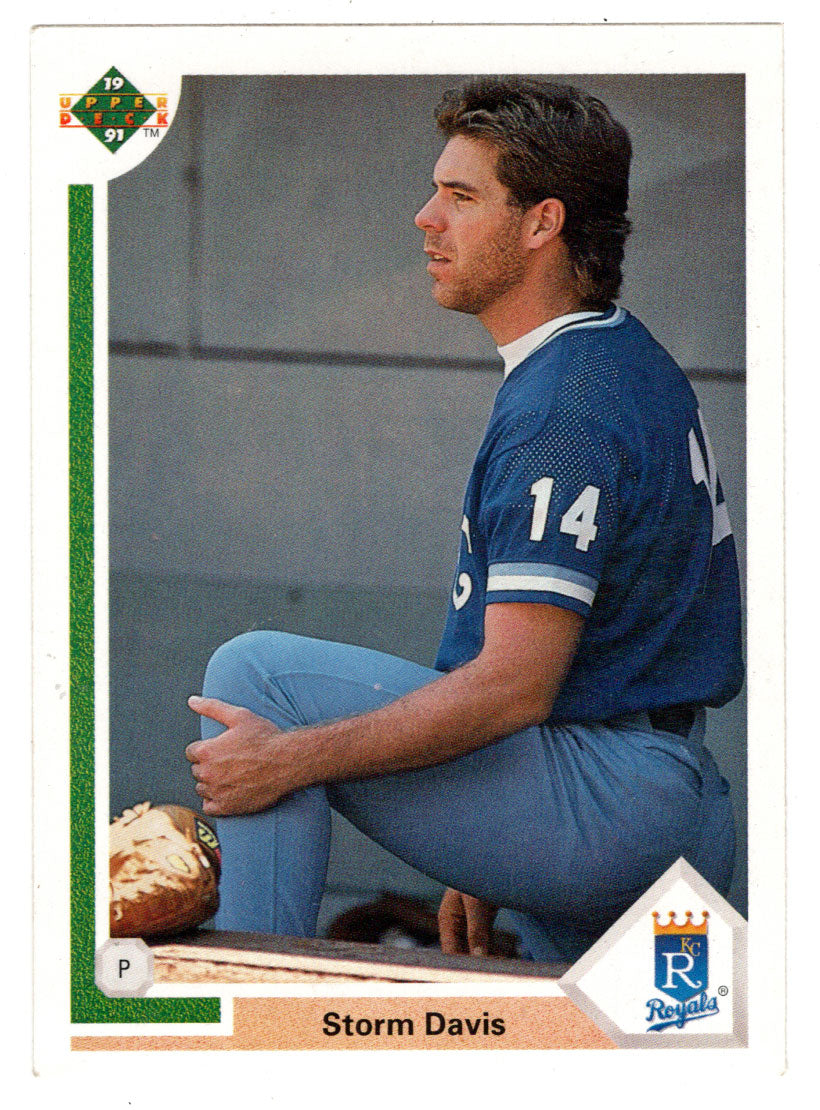 Storm Davis - Kansas City Royals (MLB Baseball Card) 1991 Upper Deck # 639 Mint