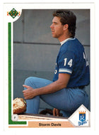 Storm Davis - Kansas City Royals (MLB Baseball Card) 1991 Upper Deck # 639 Mint