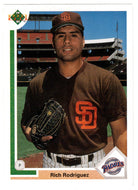 Rich Rodriguez RC - San Diego Padres (MLB Baseball Card) 1991 Upper Deck # 640 Mint
