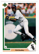 Phil Bradley - Chicago White Sox (MLB Baseball Card) 1991 Upper Deck # 641 Mint