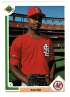 Ken Hill - St. Louis Cardinals (MLB Baseball Card) 1991 Upper Deck # 647 Mint