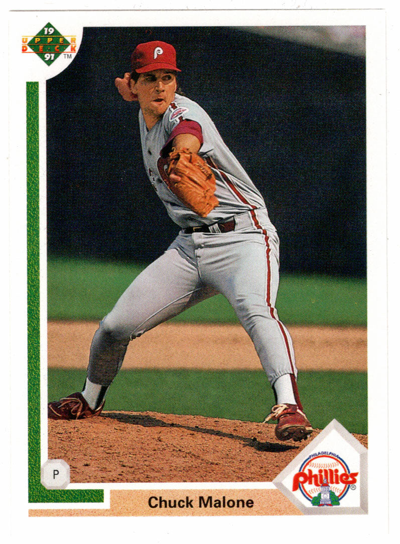 Chuck Malone - Philadelphia Phillies (MLB Baseball Card) 1991 Upper Deck # 649 Mint
