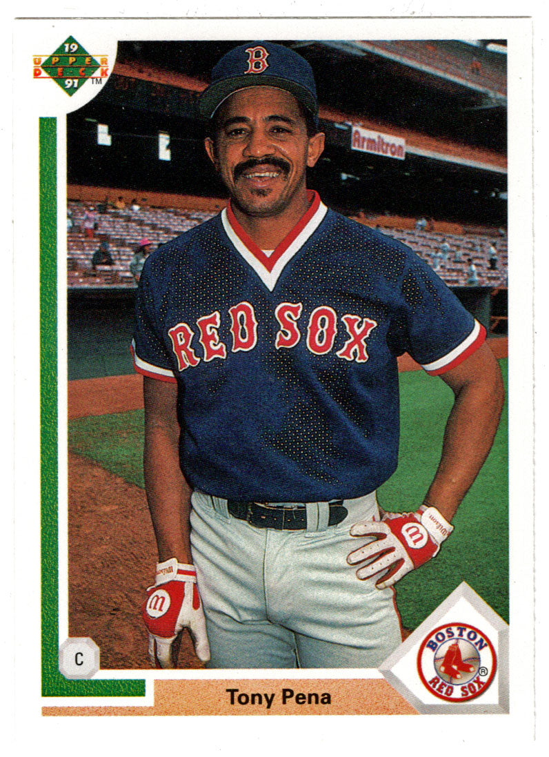 Tony Pena - Boston Red Sox (MLB Baseball Card) 1991 Upper Deck # 652 Mint