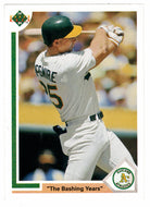 Mark McGwire - Oakland Athletics (MLB Baseball Card) 1991 Upper Deck # 656 Mint