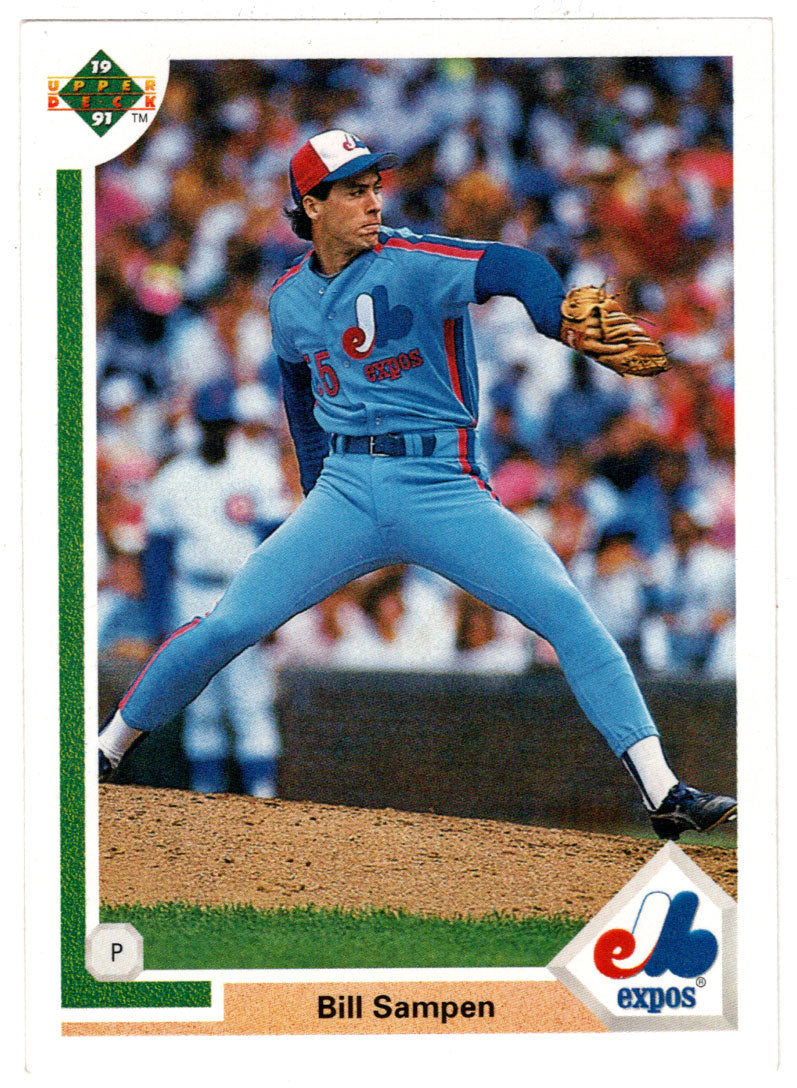 Bill Sampen - Montreal Expos (MLB Baseball Card) 1991 Upper Deck # 661 Mint