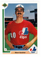 Mark Gardner - Montreal Expos (MLB Baseball Card) 1991 Upper Deck # 663 Mint