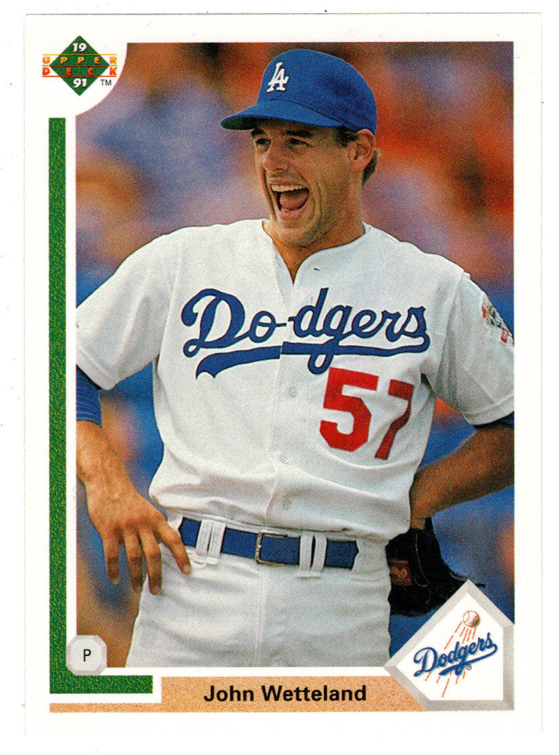John Wetteland - Los Angeles Dodgers (MLB Baseball Card) 1991 Upper Deck # 668 Mint