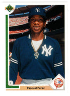 Pascual Perez - New York Yankees (MLB Baseball Card) 1991 Upper Deck # 671 Mint